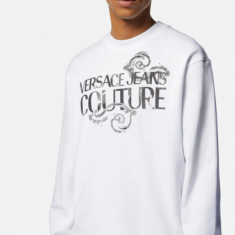 VERSACE JEANS COUTURE Sweatshirt Men's White-5