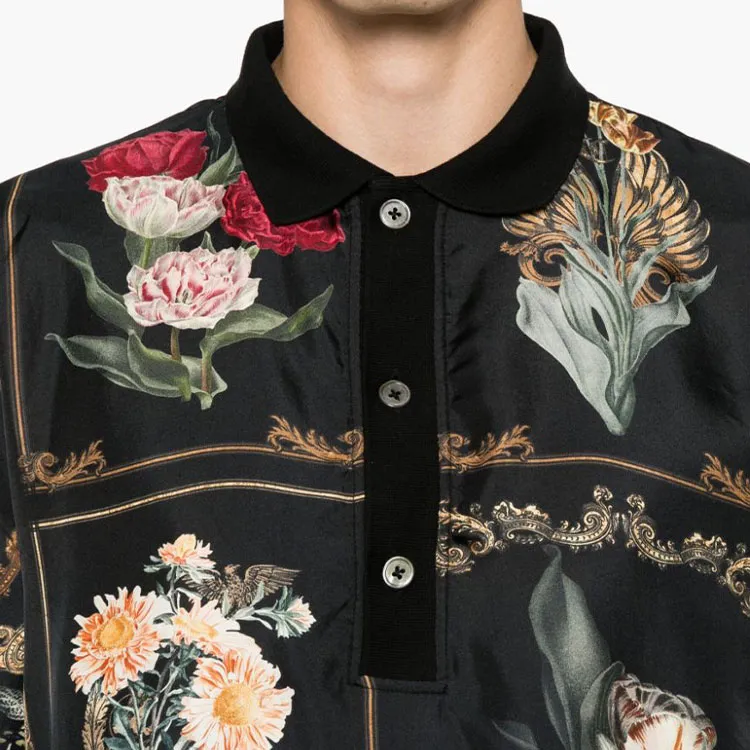 Camilla Magic In The Manuscripts Silk Polo Shirt-3