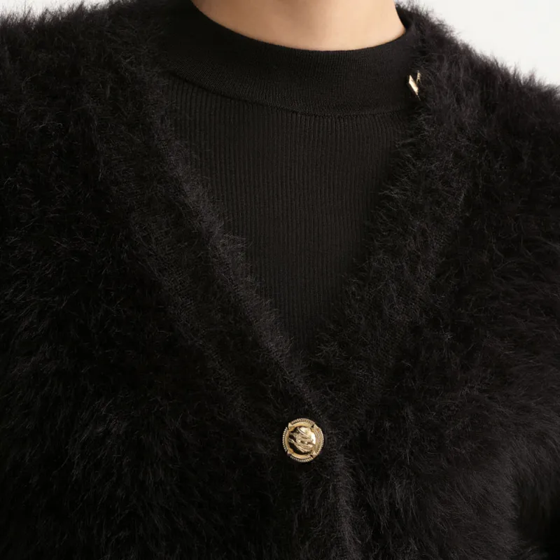 KARL LAGERFELD FW23 Knitwear Women's Black-5