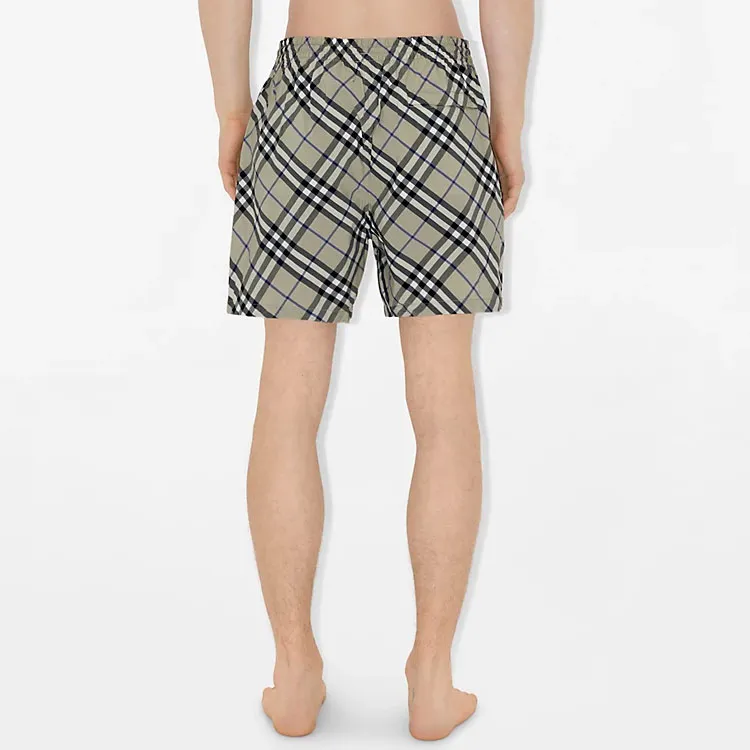 Burberry SS24 Swimming Shorts Men's Moss Green-3