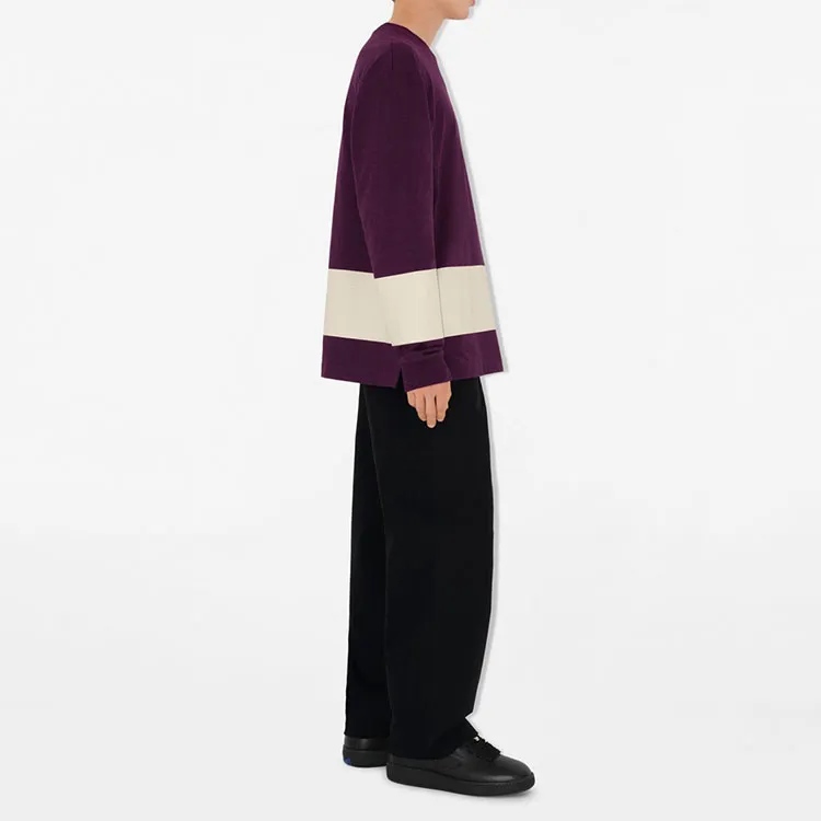 Burberry SS24 Knitwear Men's Tricolor Purple-2