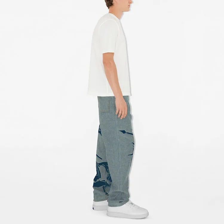 Burberry Logo Jeans-3