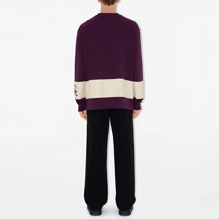 Burberry SS24 Knitwear Men's Tricolor Purple-1