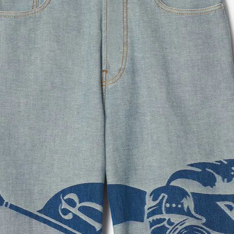 Burberry Logo Jeans-5