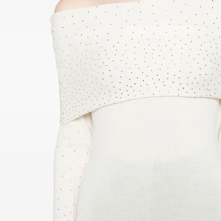 Camilla Off shoulder Knitted Top-4