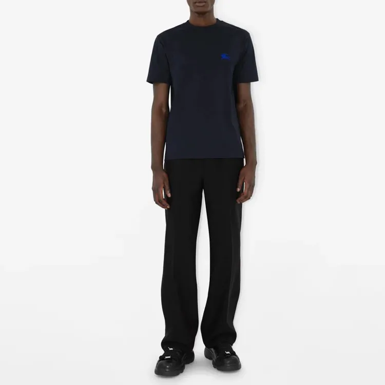 Burberry EDK embroidered Cotton T shirt-2