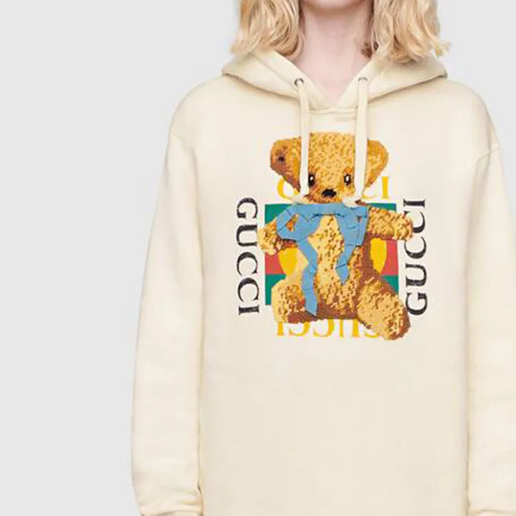 GUCCI Sweatshirt Women's Ivory White-4