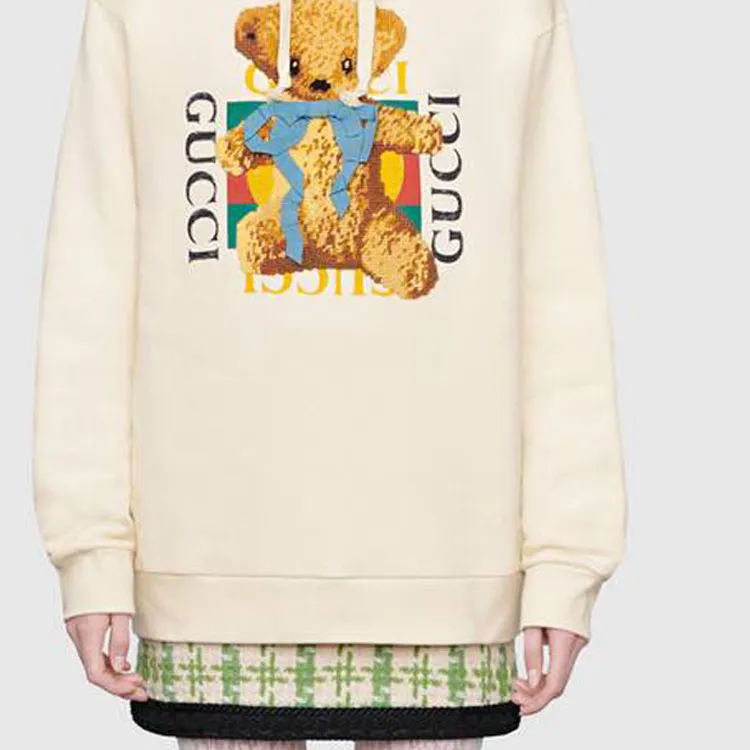 GUCCI Sweatshirt Women's Ivory White-5