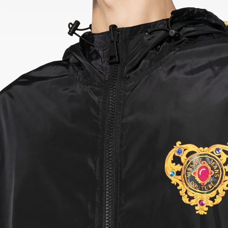 VERSACE JEANS COUTURE Heart Couture Reversable Windbreaker Jacket-5