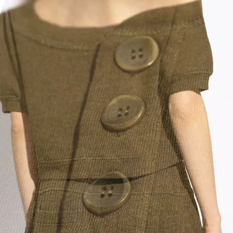 Ulla Johnson Button Detail Casual Top-4