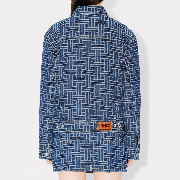 KENZO Weave Denim Jacket-5