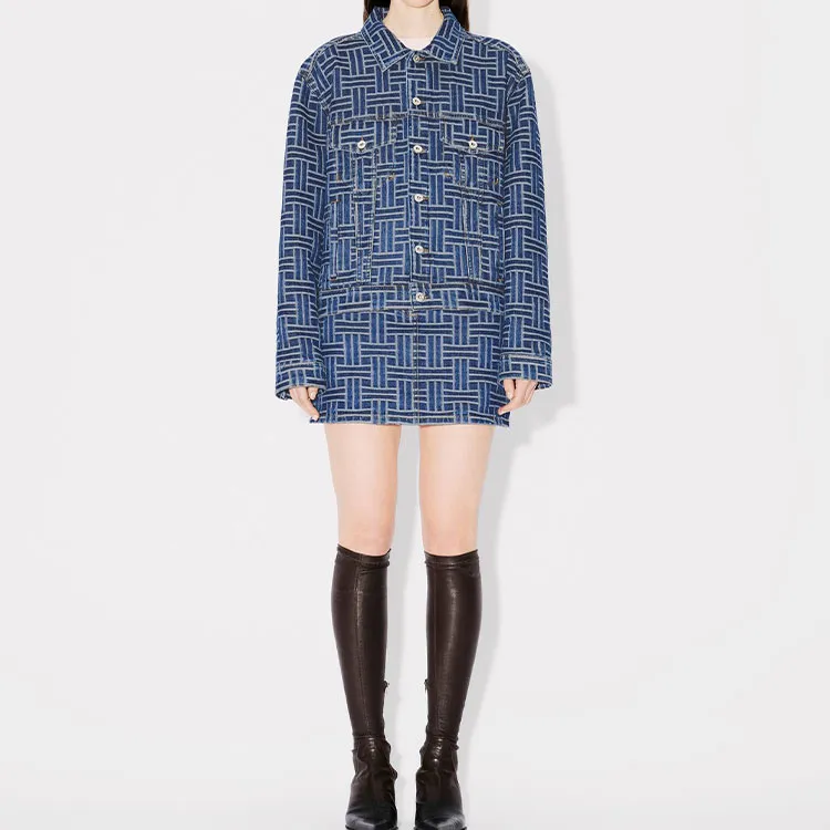 KENZO Weave Denim Jacket-2