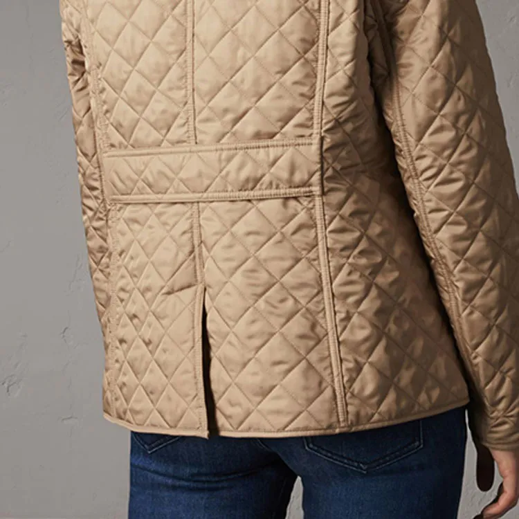 Burberry Jackets Women's Khaki-5