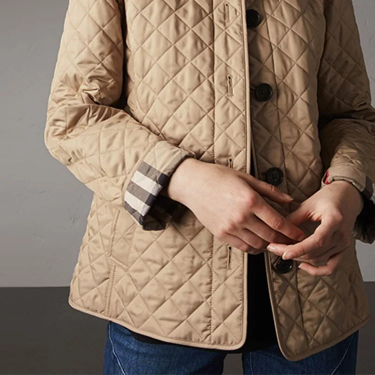 Burberry Jackets Women's Khaki-3