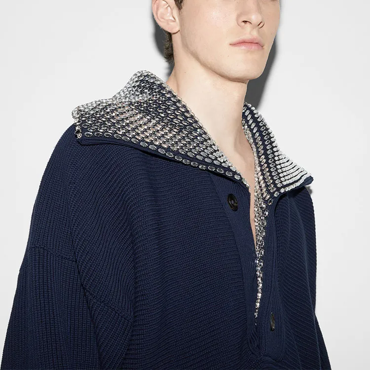 GUCCI Embellished Rib Jumper-5