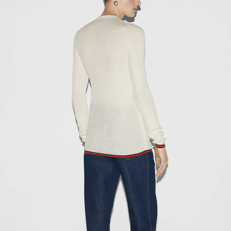 GUCCI Button Detailed Knit Sweater-3