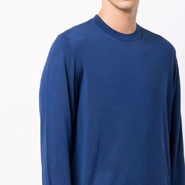 Zzegna Sweaters Men Blue-5