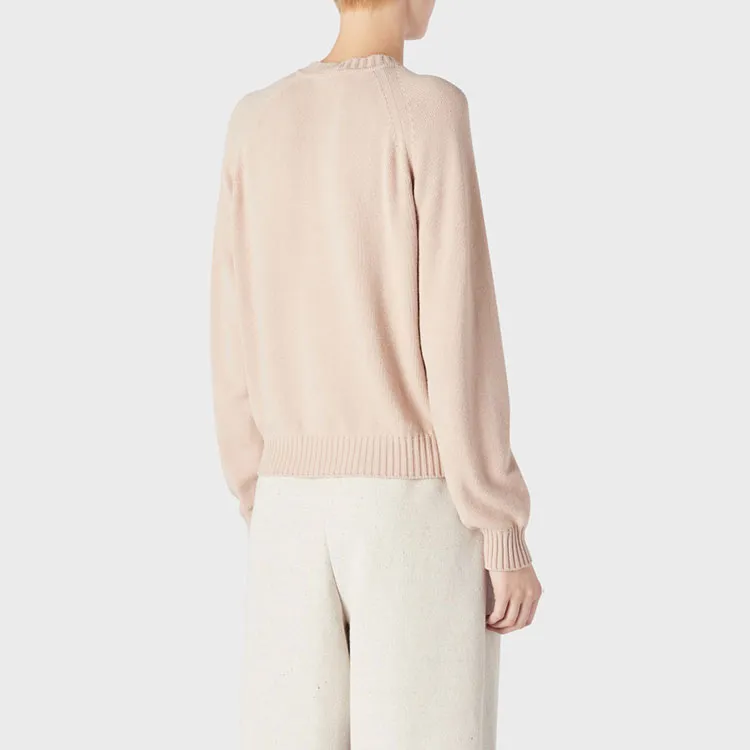 EMPORIO ARMANI FW23 Sweater Women's Light Coffee-4