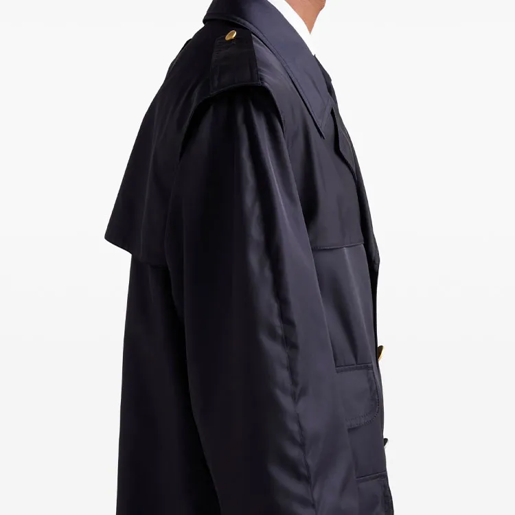 PRADA Double-breasted Raincoat-3