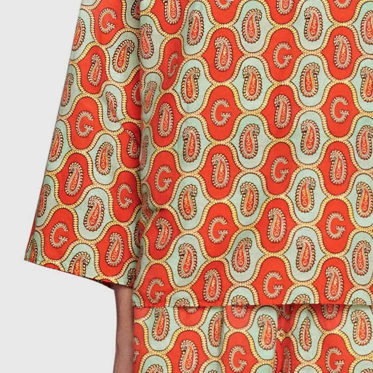 GUCCI Shirts Men Bright Orange-5
