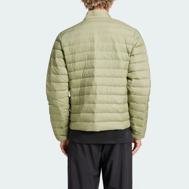 Adidas LITE DOWN Jackets Coats Men's Tent Green-2