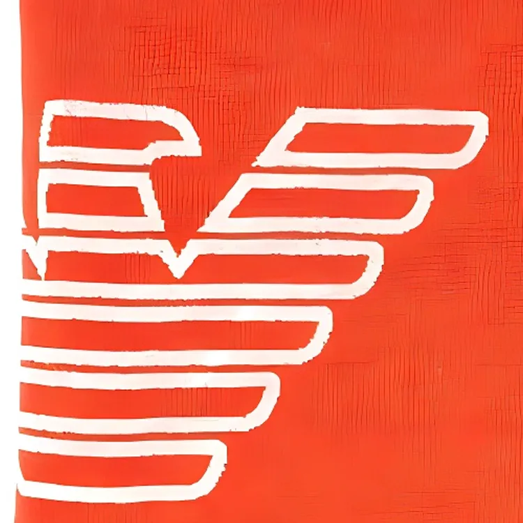 EMPORIO ARMANI Towels Orange Red-2