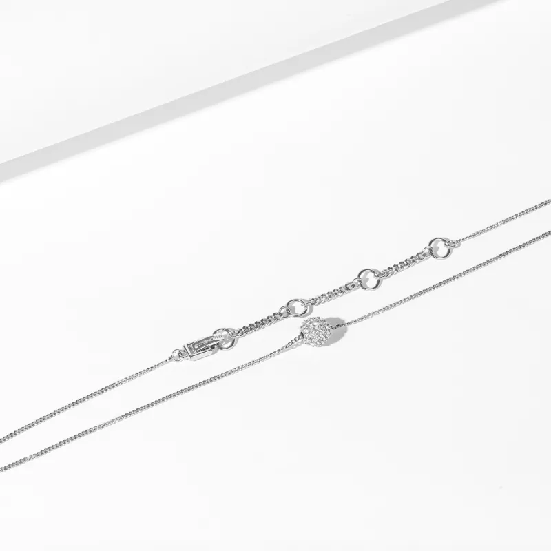 Givenchy Alloy Necklaces Women's Silver-2