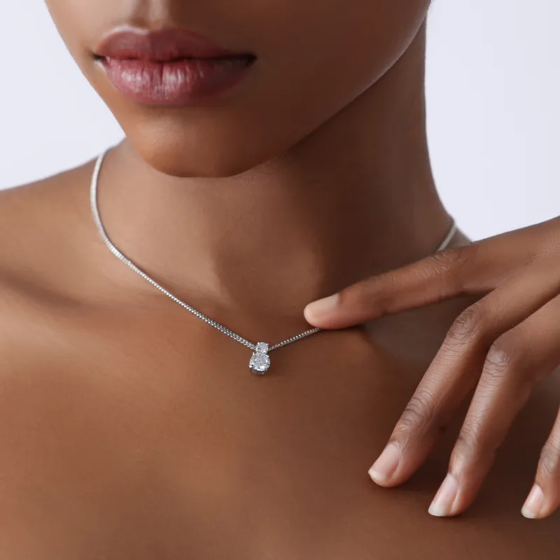 Givenchy Alloy Necklaces Women's Silver-1
