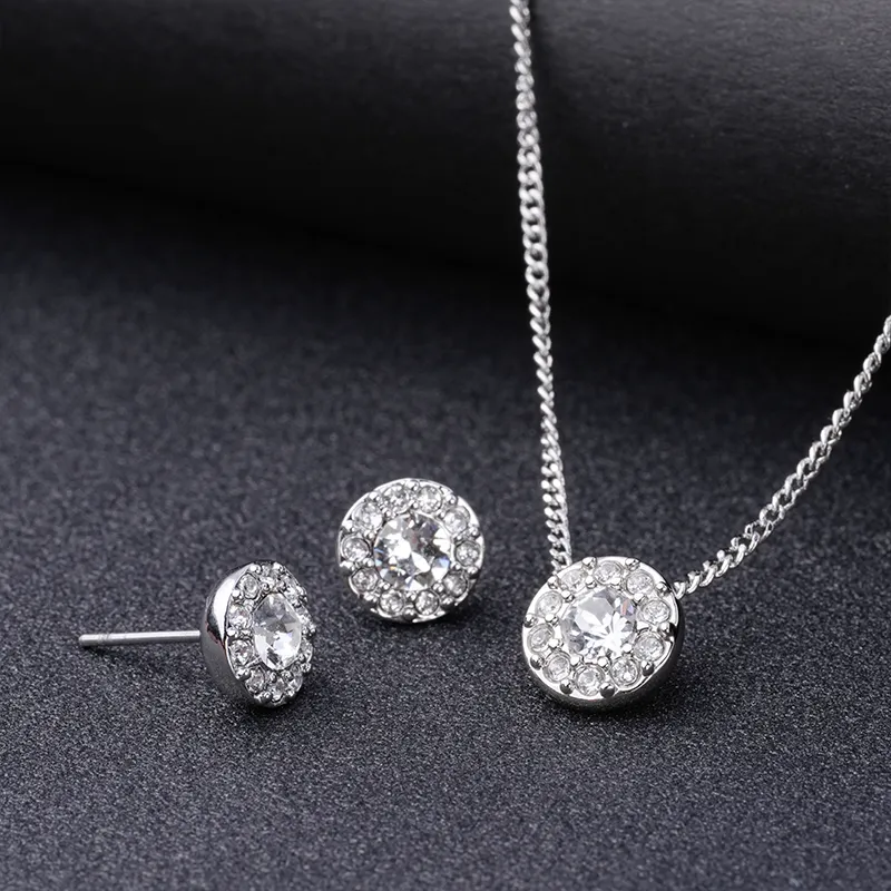 Givenchy Alloy Stud Earrings Set Women's Silver-3