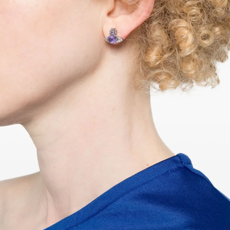 Vivienne Westwood Ismene Orb Stud Earrings-4