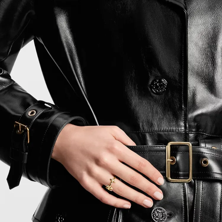 LOUIS VUITTON Louisette Signature Ring-2