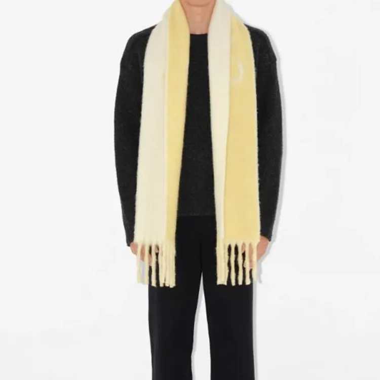 Burberry Logo intarsia Reversible Scarf-5