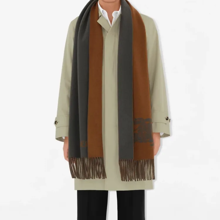 Burberry Reversible Cashmere Scarf-3