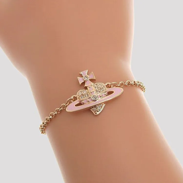 Vivienne Westwood Brass Bracelets Women's Rose Gold-4