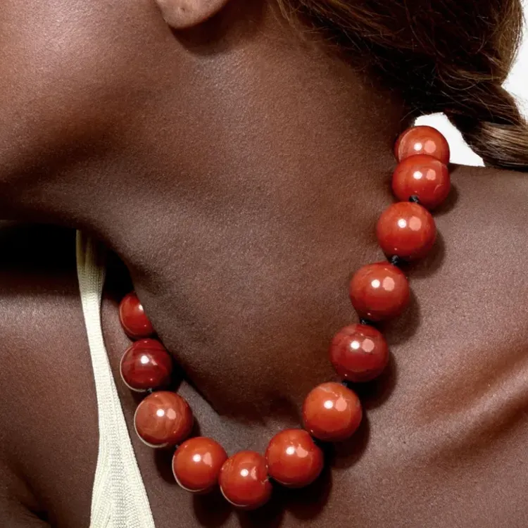 Sophie Buhai Jasper Boule Necklace-2