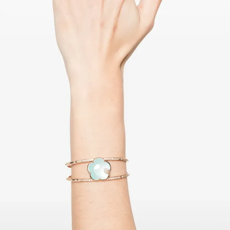 Pasquale Bruni 18K Rose Gold Ton Joli Diamond Bracelet-2