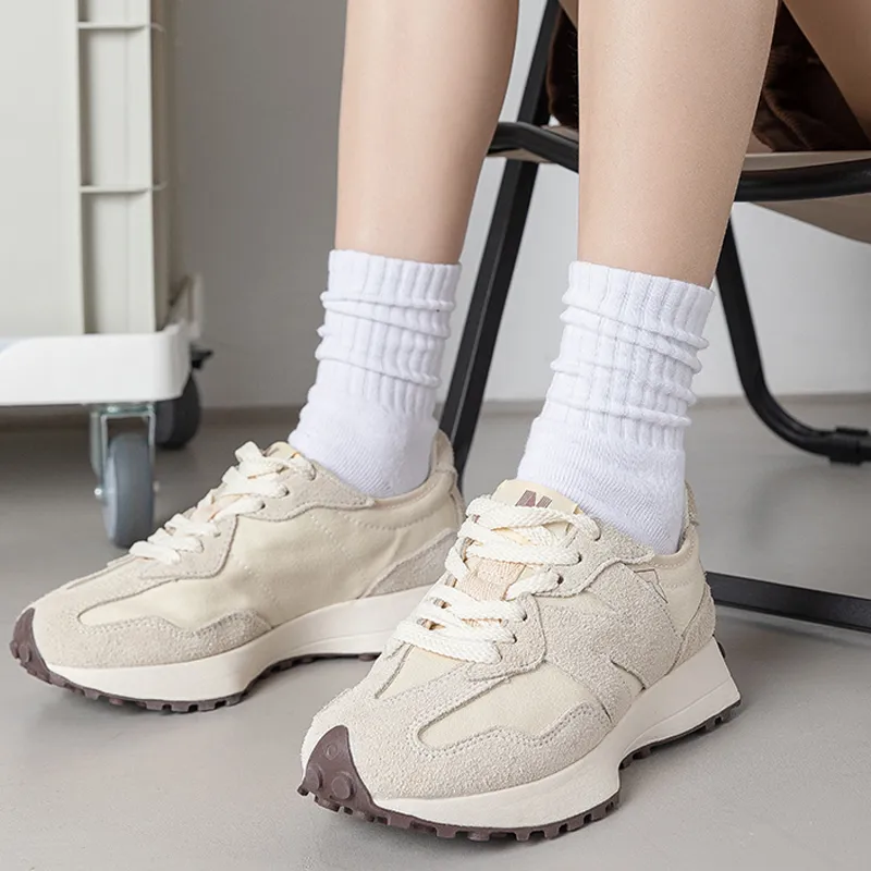 MIIOW Mid Calf Socks Women's 4 Pack-2