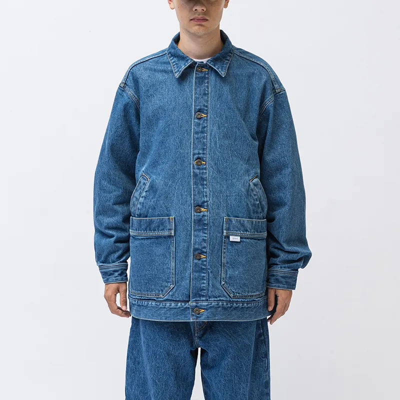 WTAPS Denim Jackets Men Indigo-2
