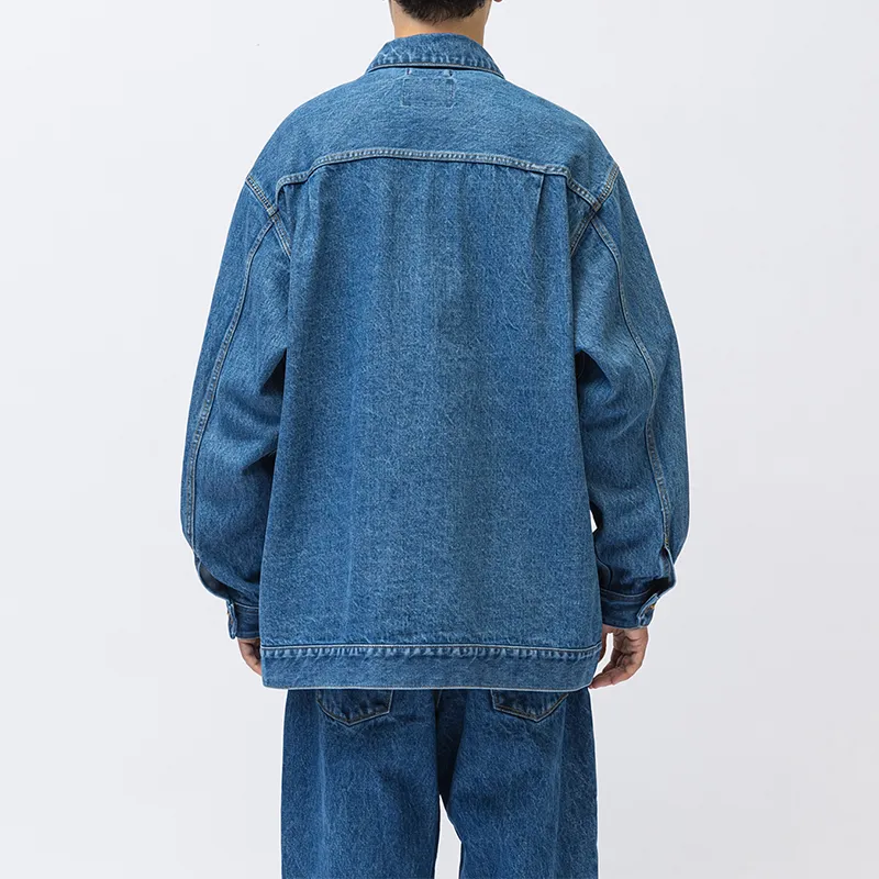 WTAPS Denim Jackets Men Indigo-3