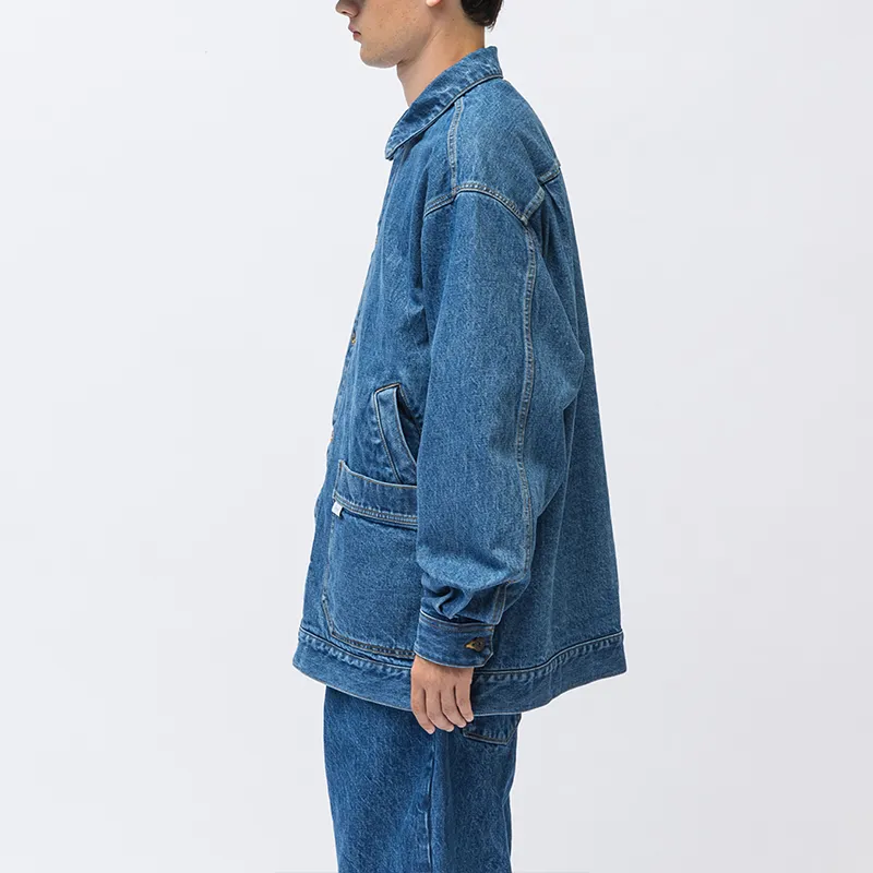 WTAPS Denim Jackets Men Indigo-4