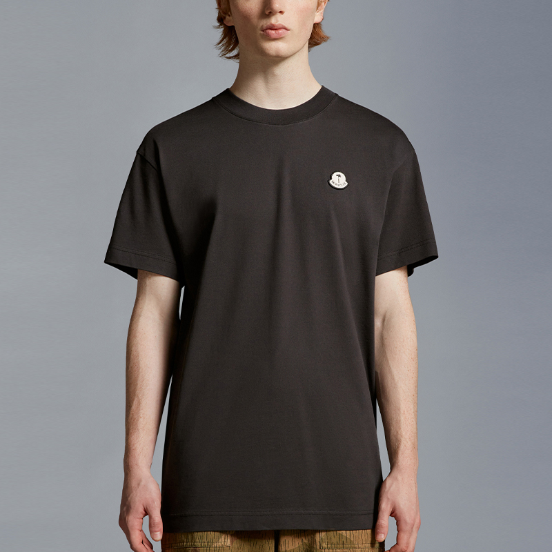 Palm Angels X MONCLER GENIUS T-Shirts Unisex Black S - POIZON