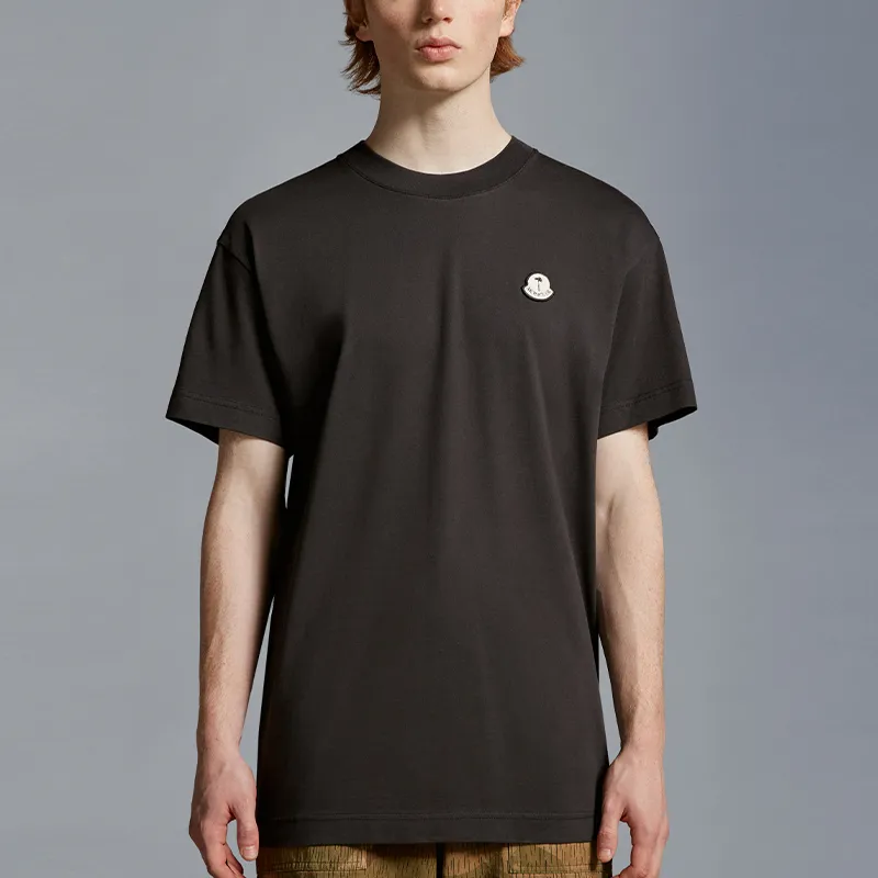 Palm Angels X MONCLER GENIUS T Shirts Unisex Black-3
