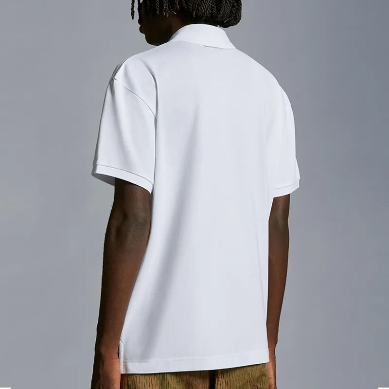 MONCLER GENIUS Polo Shirt Unisex White-3