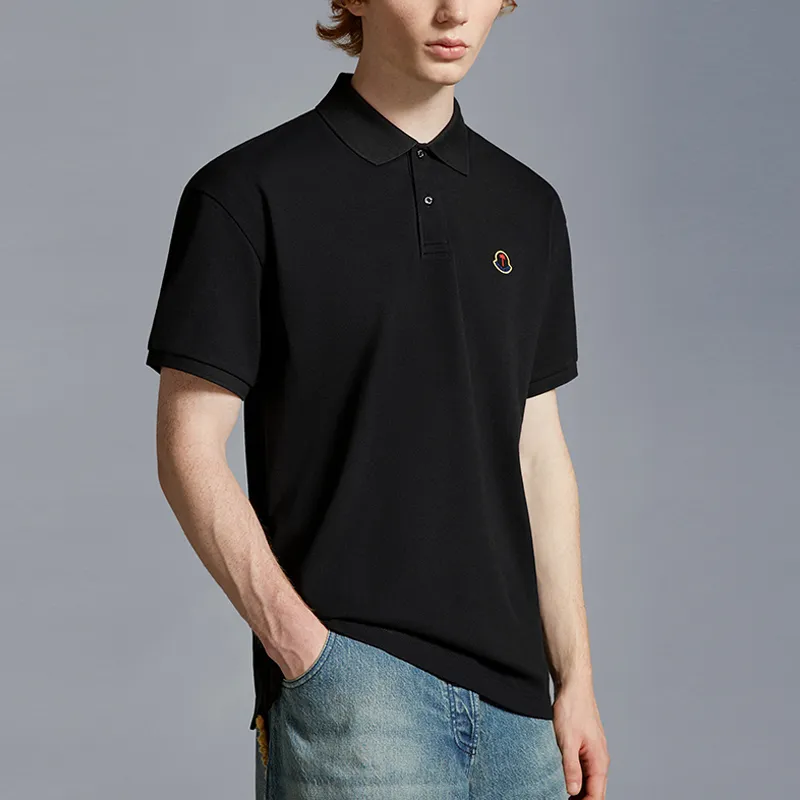 MONCLER GENIUS x PALM ANGELS Polo Shirt Unisex Marine Blue-3