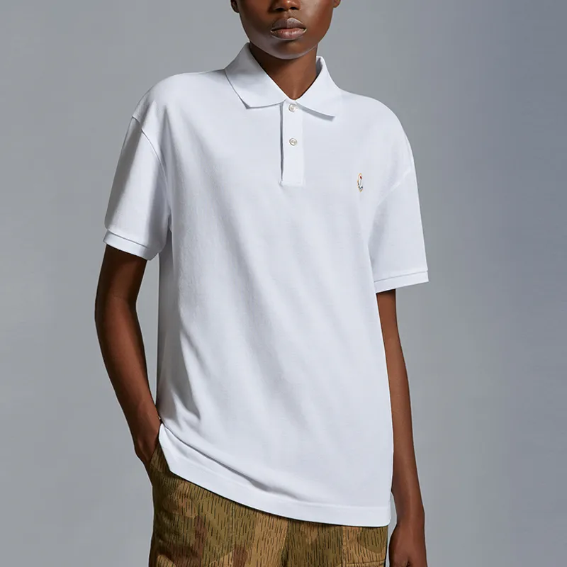 MONCLER GENIUS Polo Shirt Unisex White-2