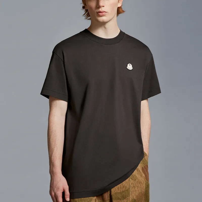 Palm Angels X MONCLER GENIUS T Shirts Unisex Black-4