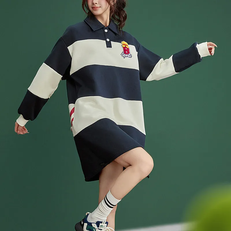 B.Duck Long Sleeved Dresses Women's Multicolor-1