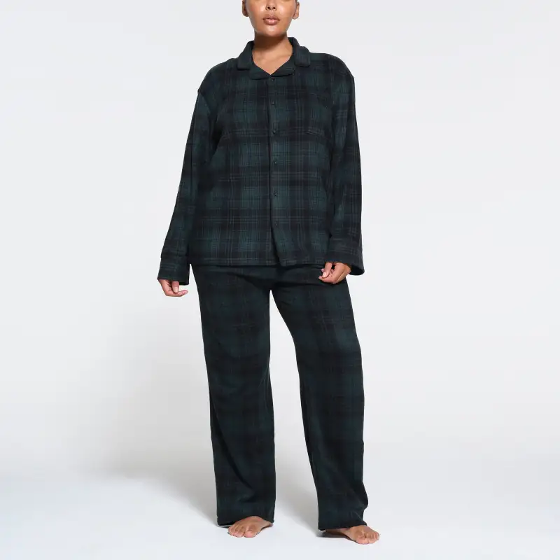 SKIMS FLEECE SLEEP UNISEX SLEEP SET Pajama Set Unisex-13