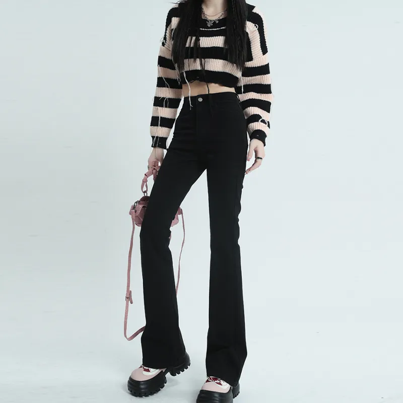 THEA Jeans Women's Black-2