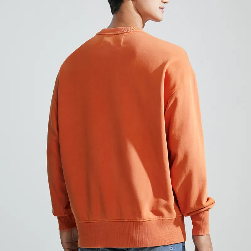 CALVIN KLEIN Sweatshirt Men's Crane Neck Red-3